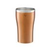 Zojirushi Thermos Smooth Stainless Steel Vacuum Hot Cold Clear Tumbler, 450ml, Mouth, Double-Walled Insulation, & Insulation, Copper, SX-DN45-NC