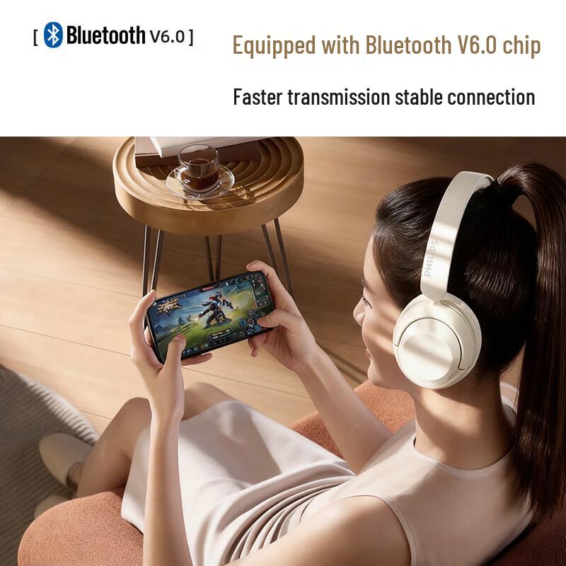 Philips TAH1120 Wireless Over-Ear Bluetooth Headphones