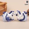 1 Pcs/Pair Year Of The Horse 2026 Porcelain Horse Figurine Ceramic Horse Miniature Adornment Home Decor Art Craft Collection Gift