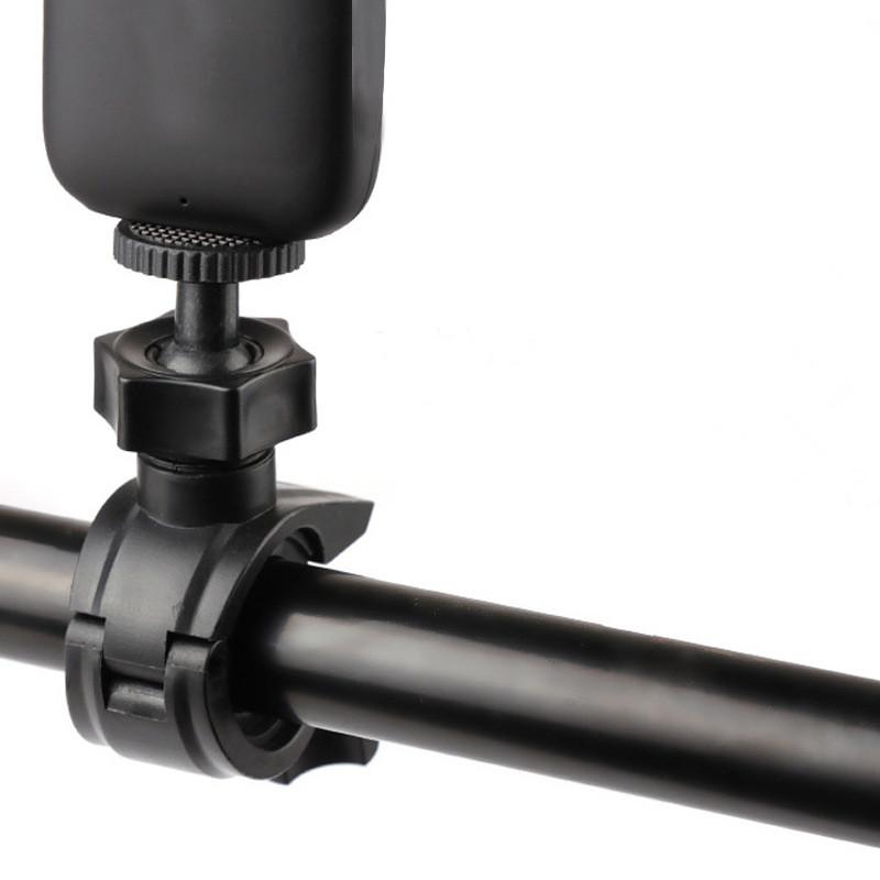 Handlebar Clamp Mount Motorcycle Bike Pole Mount For GoPro Hero 13 12 11 10 9 8 DJI Osmo Action 5 Pro 3 4 Cameras Insta360 X5 X4