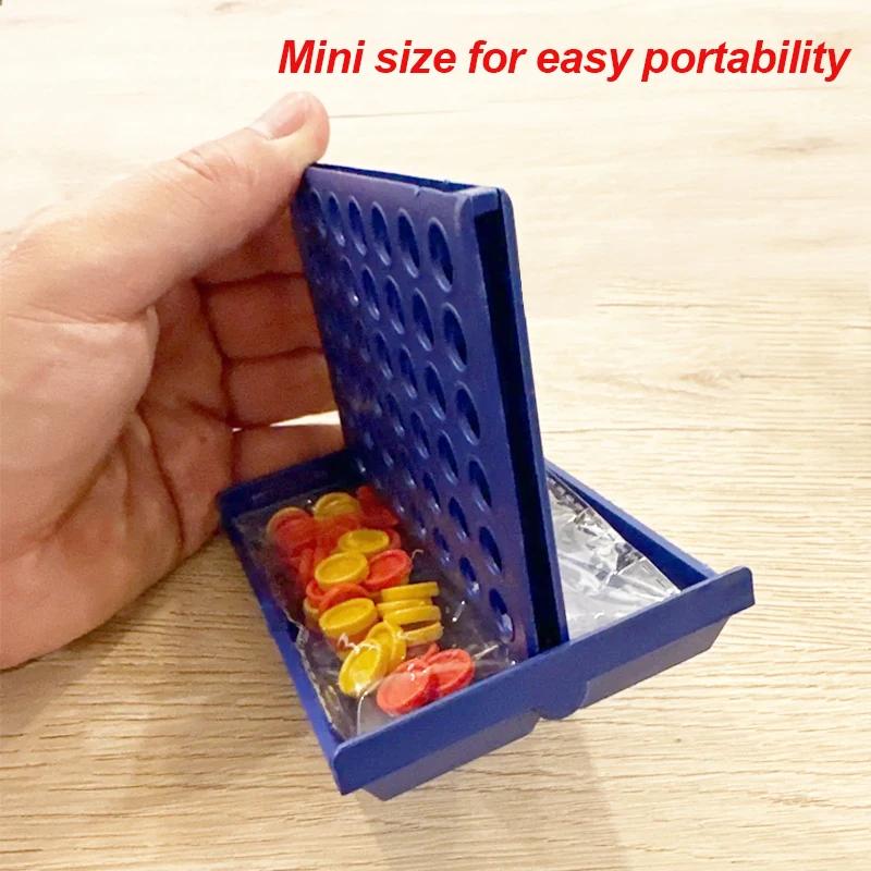 Chess Connect Классическая семейная настольная игра Игрушки Веселая развивающая игрушка для детей Дети Четыре в ряд Бинго Развлекательная игра