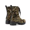 Sequins Glitter Party Goth Shoes For Women Shiny Lace-up Platform Chunky Heels Ankle Boots Wedding Shoes