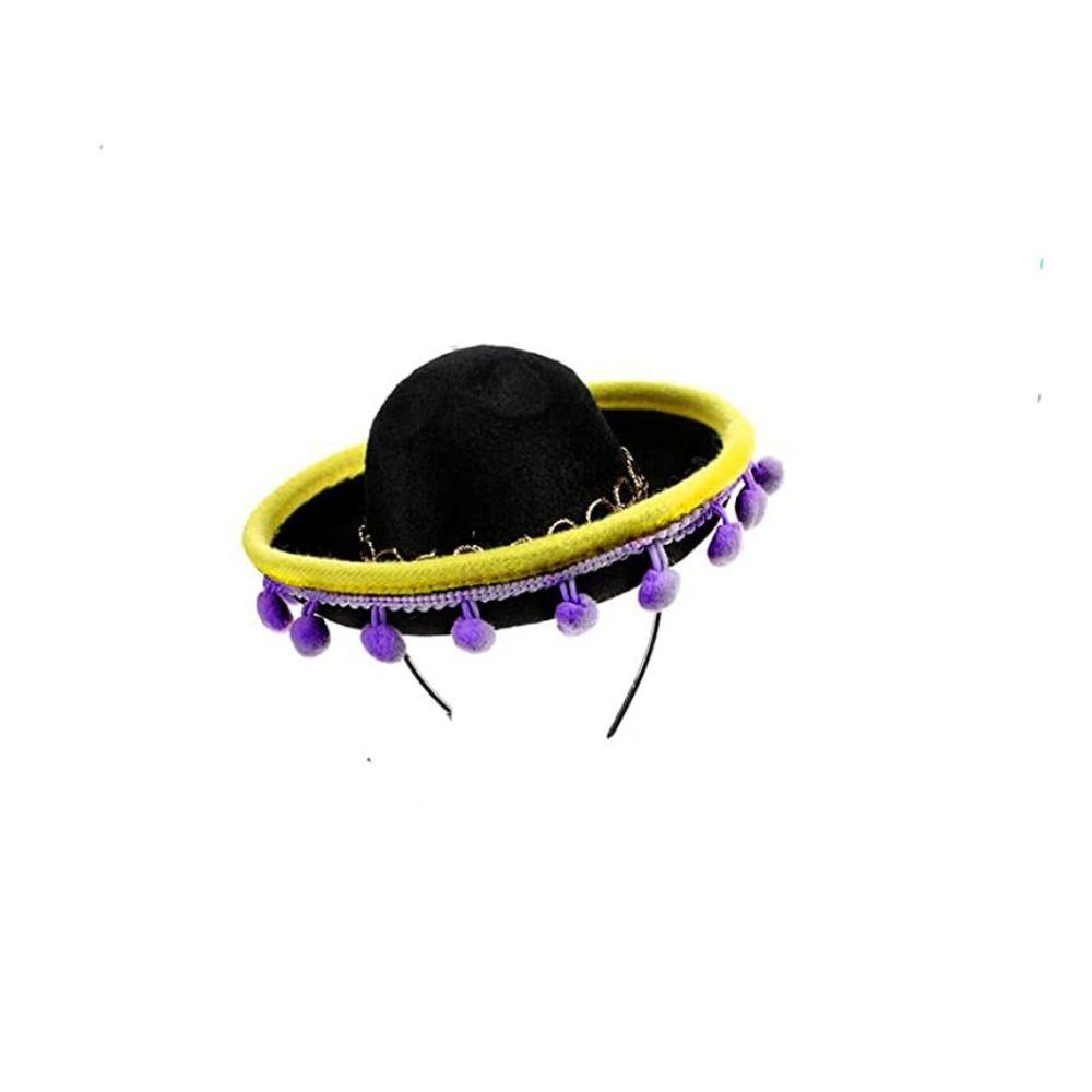Party Supplies Performance Props Festival Headdress Mexican Hat Sombrero Headbands Hair Hoops