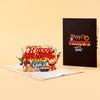 Father's Day Pop Up Card Handcrafted 3D Toolbox Greeting Card with Envelope And Blank Note Happy Father's Day Gift for Dad Husband Grandpa