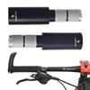 1pair Bicycle Handlebar Extension For 15-20mm Diameter Aluminum Alloy Rod Bike Handlebar 10cm Extender Cycling Hand Bar Adapter