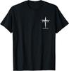 Faith Fear Christian Cross Jesus Christ Men Women Christians T-Shirt