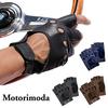 Motorimoda T4 Driving Black Gloves, Medium,
