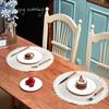 Подставки под кофе в европейском стиле, круглые, 30 см, коврик для чашки, теплоизоляционный коврик, подставка для столовых приборов, декоративная подставка под стол, легко моется