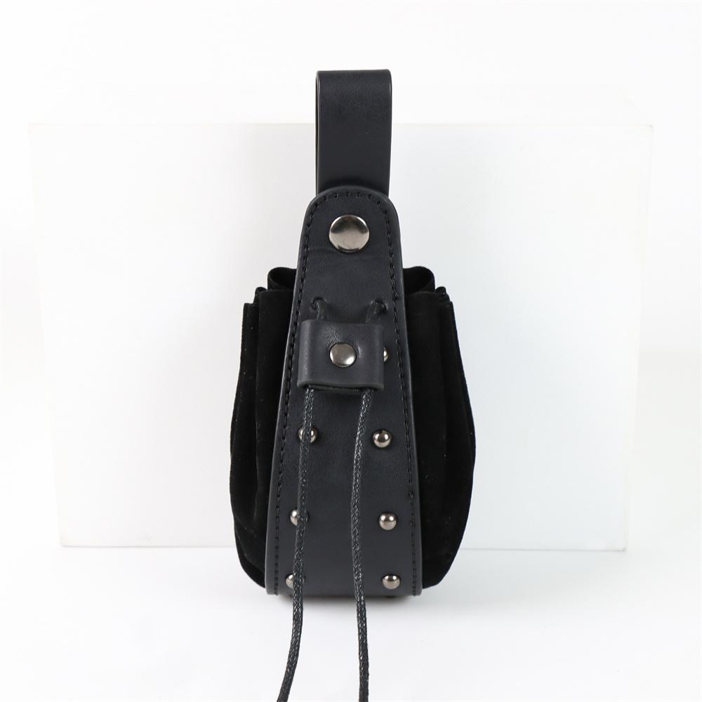 Cosplay Medieval Retro Belt Renaissance Copper Coin Waist Bag Viking Knight Skirt Clip Keychain Halloween Role-playing Prop