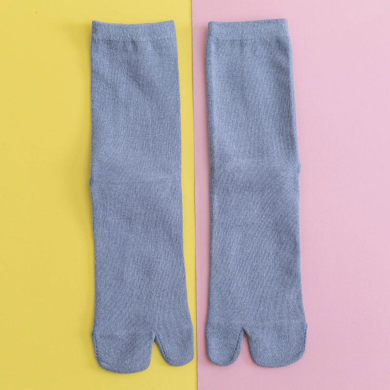 1 пара однотонных кимоно для пары, шлепанцы, носки-таби, сандалии с раздельным носком, хлопковые носки с двумя носками