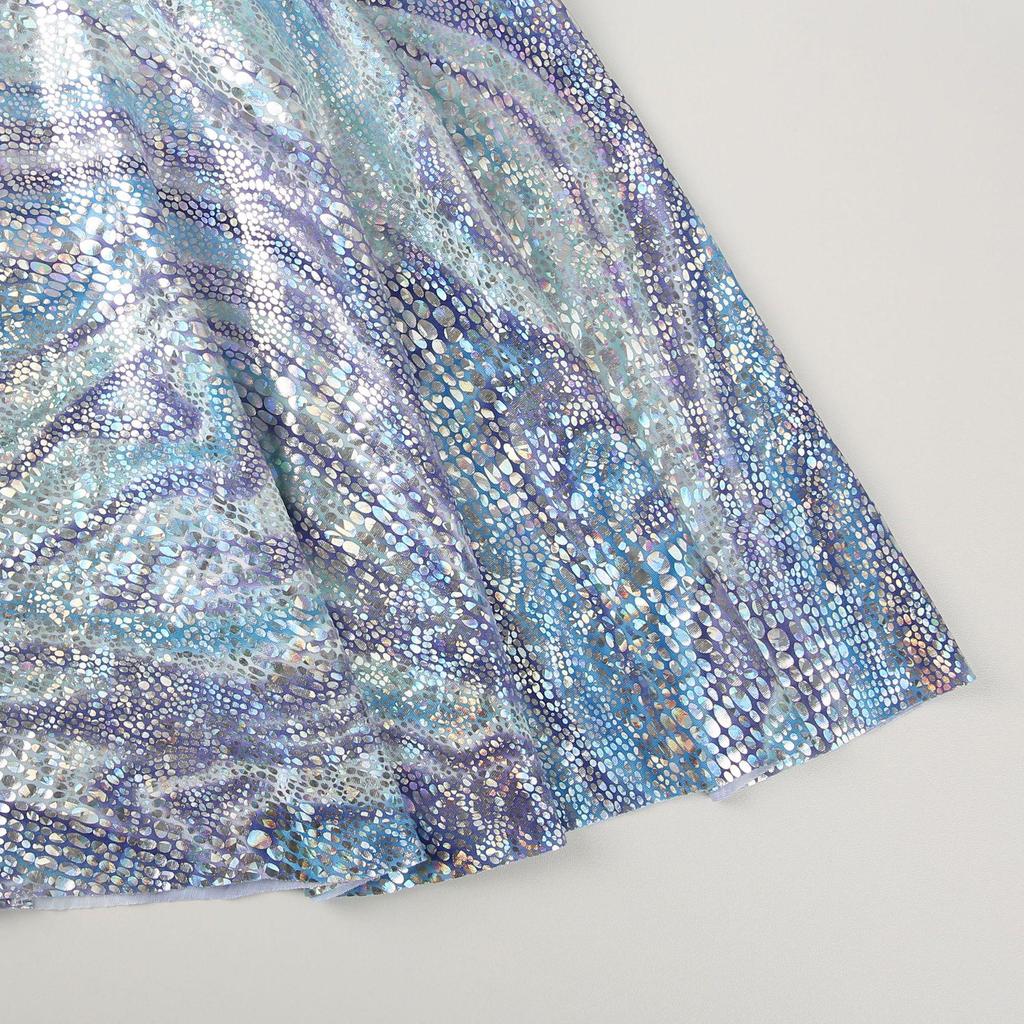 Halloween Hippie Disco Sequin Dress for Women