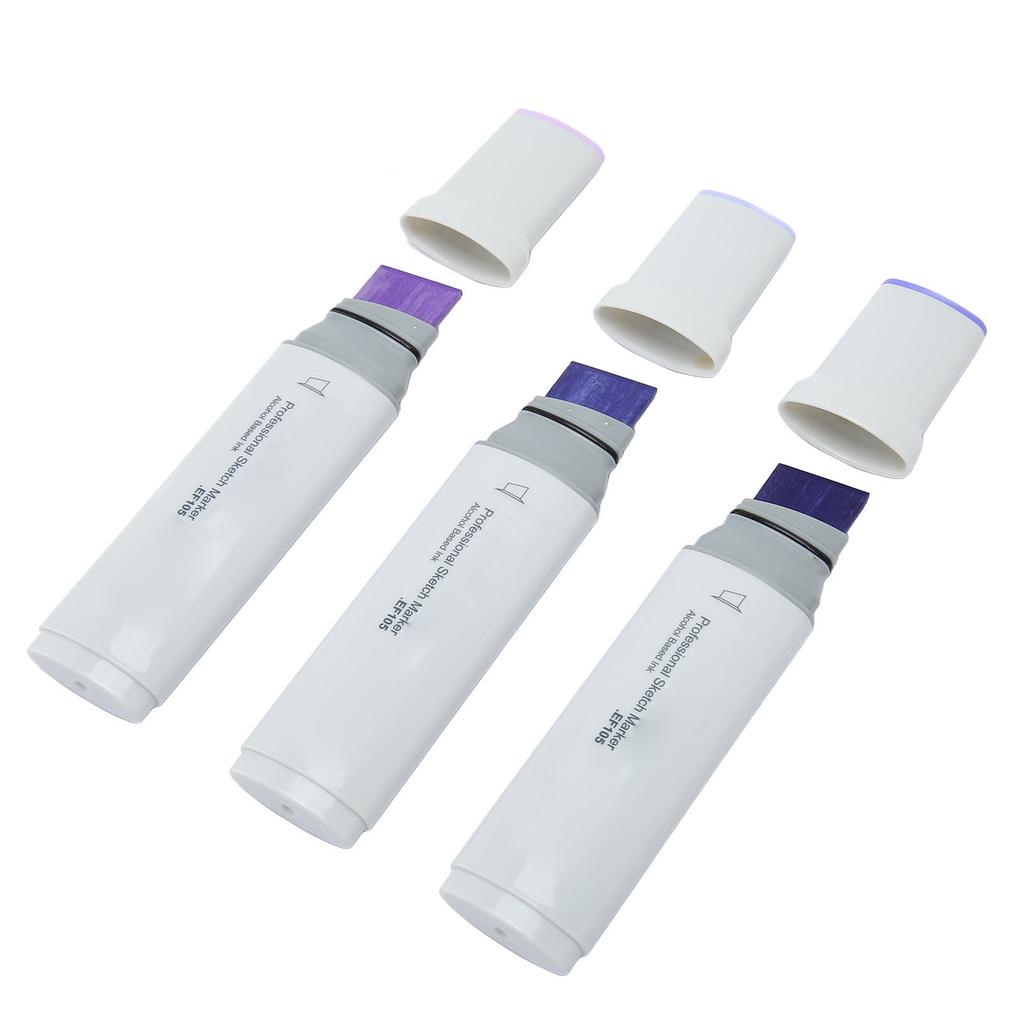 3pcs Jumbo Markers Professional Large Wide Hd Quick Drying Paint Marker Pen Set for Painting Drawing