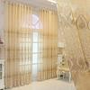 European Embroidery Luxury Gauze Curtains Simple Transparent Balcony Modern Embroidery Living Room Bedroom Window Screen