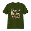 Junior Bridesmaid T Shirt for Women Bridal Wedding Party vintage Washed Breathable Comfortable Soft Stylish graphic Slightly