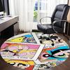 1pc Powerpuff Girls Office Round Area Rug, Under Office Chairs Bedroom Living Room Home Decor, Room Deco, Available in Various Sizes136