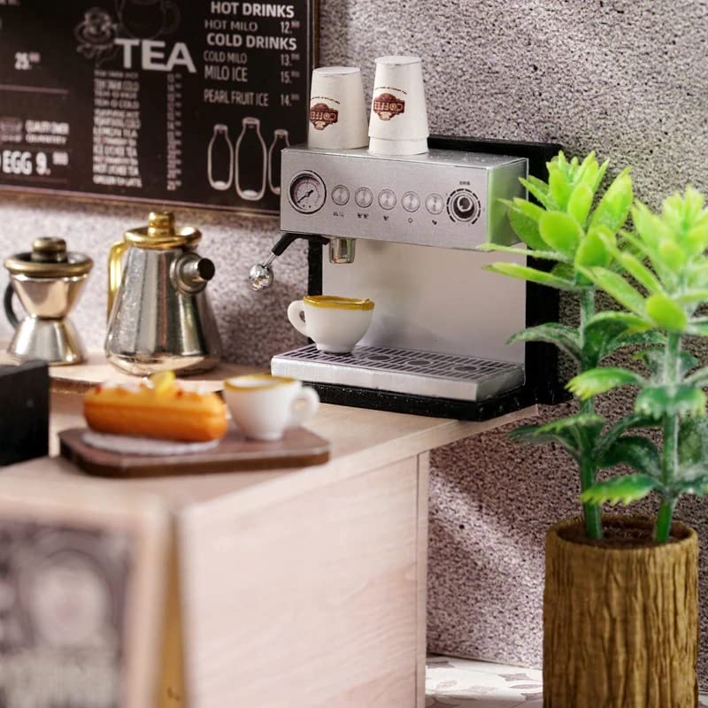 (t-FREAK) Dollhouse Handmade Kit Set Miniature My Little Scene Series (H-021 COFFEE SHOP)