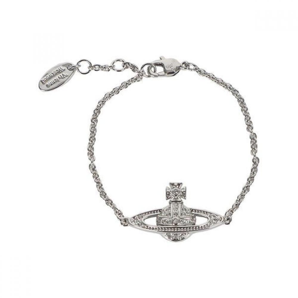Vivienne Westwood 25ss Female Mini Bass Relief Bracelet Silver 61020051 02p116 128928084