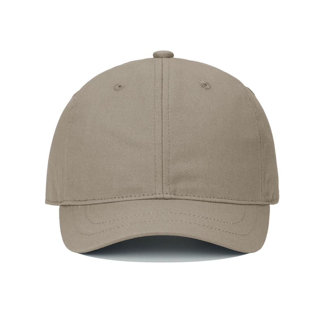 Croogo Cap Short Brim Plain Soft Baseball Hat Casual RD02-Khaki