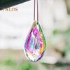 Искусственный кристалл Призма Украшение ловца солнца для внутреннего и наружного сада, подвесное украшение для окна, создающее радугу, прозрачная подвеска в виде капли воды