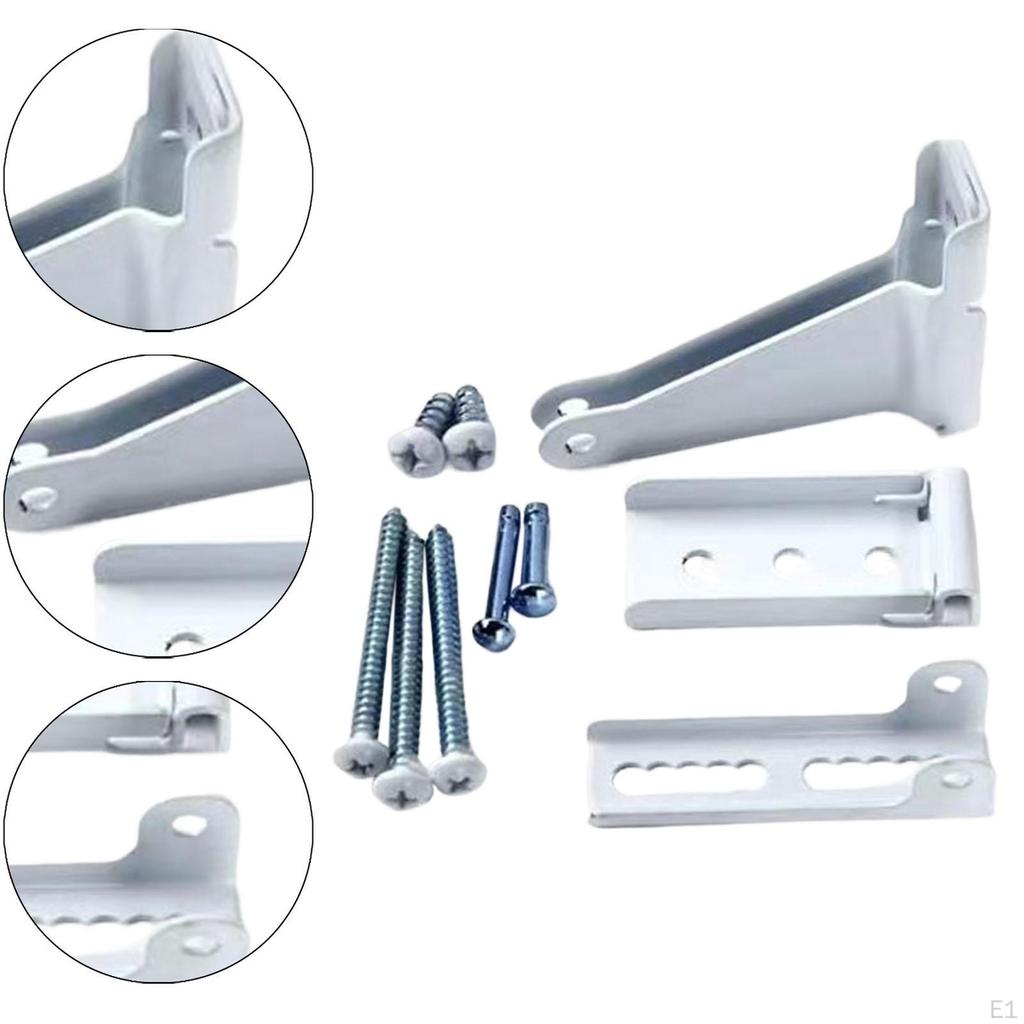 Door Closer Bracket Anti Sag Gate Kit Stable Sturdy Heavy Duty Industrial Frame Repair