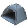 Палатка-кровать для кошки Большое пространство Дышащая Удобная Моющаяся Палатка-домик для питомца кошки собаки Все сезоны Размер S Синий