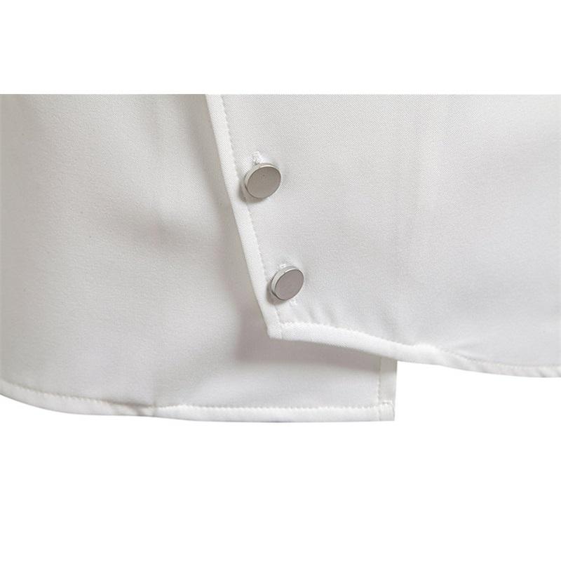 Осенняя мода Мужская рубашка с диагональной планкой, длинным рукавом, высокого качества, винтажная, мужская, повседневная, для социальных мероприятий, свадебной вечеринки, бизнеса