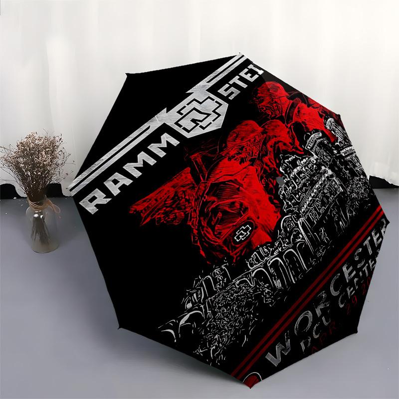 1 шт. RAMMSTEIN WORCESTER Автоматический, Ветрозащитный, Компактный Дорожный Зонт, Подарок на День Рождения, Рождество, Деловому Человеку 93003