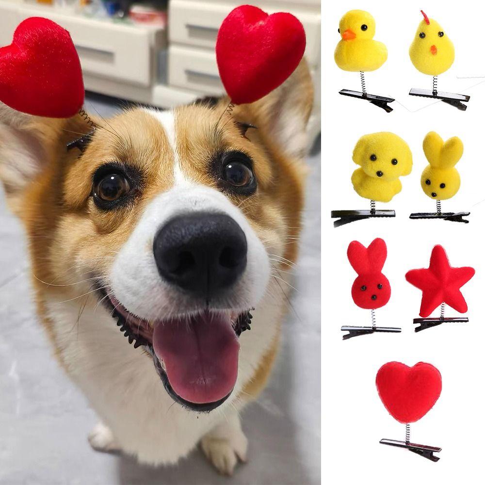 Star Chicken Barrettes Rabbit Duck Hair Clip Creative   Party