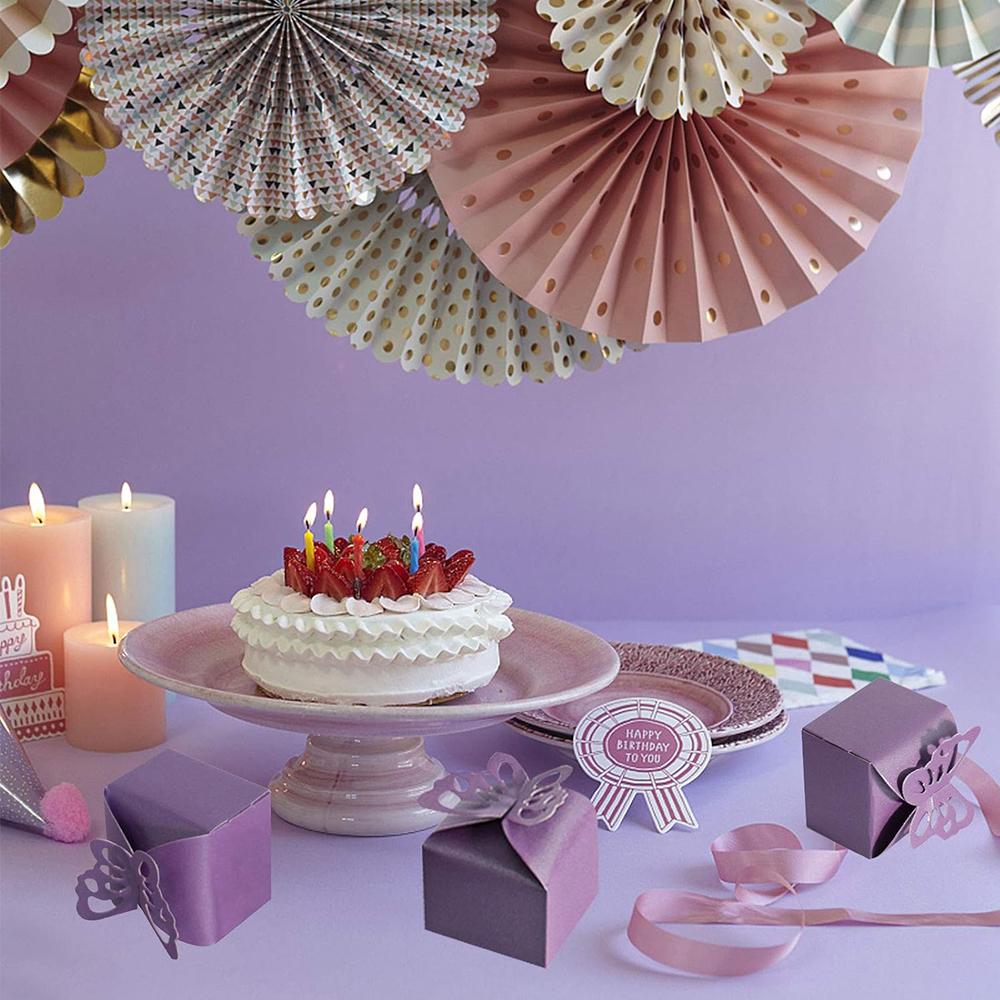 10Pcs Butterfly Gift Boxes Candy Box Packing Box for Party Wedding Birthday Baby Shower Decoration