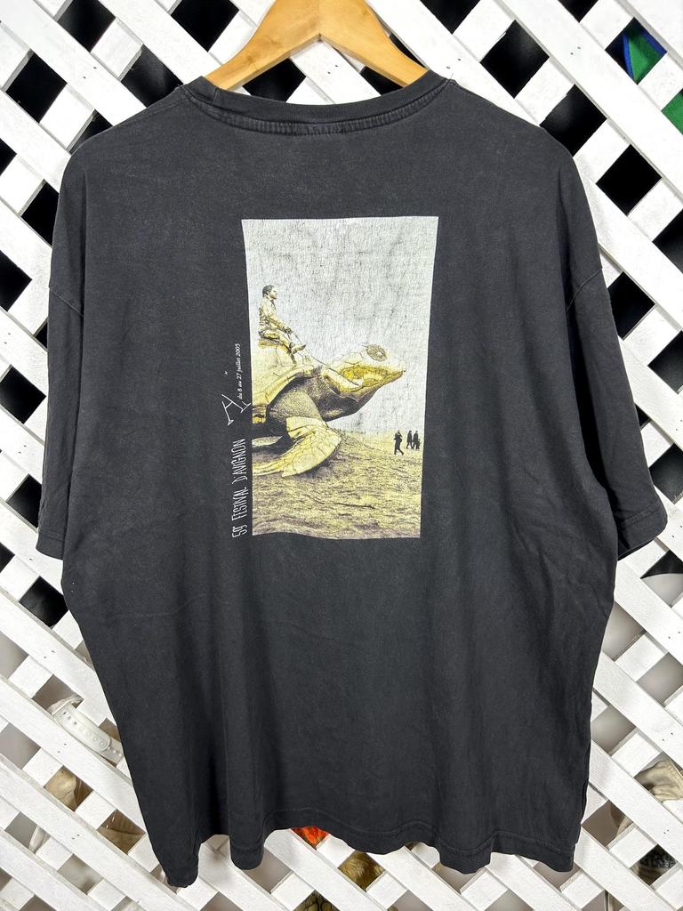 Vintage 2005 Turtle Art 59th Festival D'Avignon Tshirt / Xlarge