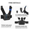 Vest Style Quick Release Chest Harness Adjustable Strap Compatible GoPro Hero13 Insta360 X5 DJI Action6 5 4 POV Vlog Accessory