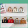 Girl Handbag Stylish Kids Mini Shoulder Bag Shopping Purse With Simple Style