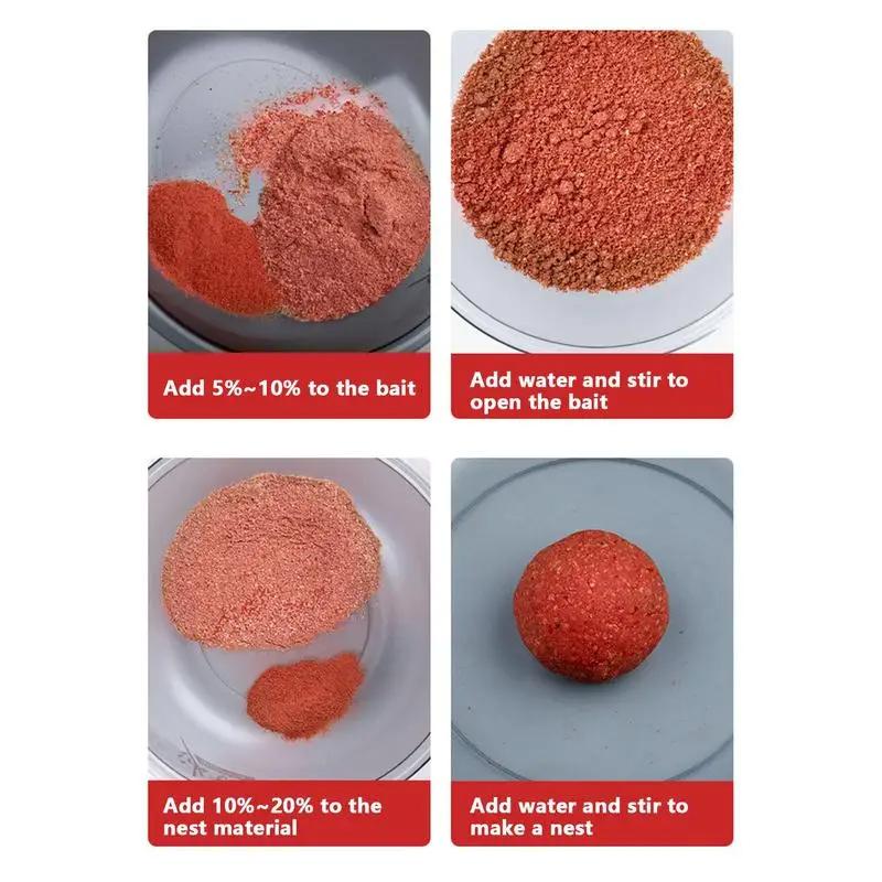 5 шт. рыболовная аттрактантная приманка добавка мускусный ароматизатор 10 г кормовая мука прикормка самонаводящийся карп червь креветка травяной ароматизатор формула приманки