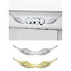 Angel Wing Sticker 3d Three-dimensional Metal Car Decoration Decal Logo Chrome Plated Car Modification
