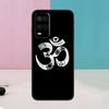 Aum om Namaste Symbol Zen Yoga Case For Oppo A60 A80 A40 A15 A16 A17 A57 A94 A74 A54 A76 A96 A18 A38 A58 A78 A98 A5 A6 Pro