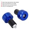 Motorcycle Handlebar Grip End Aluminum Plugs Moto Slider Accessories(Blue)