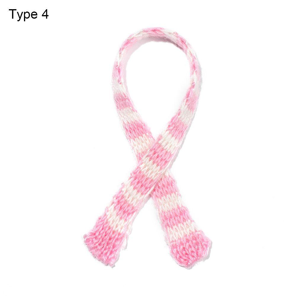 Аксессуары Миниатюрная одежда Кукольный шарф Шапка Вязаные шарфы Материал ручной работы Мини Рождественские шапки