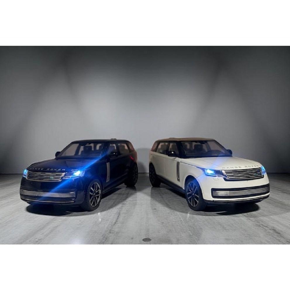 Премиальный внедорожник Range Rover 1:Литой металлический модельный автомобиль в масштабе 1:24 - Белая версия
