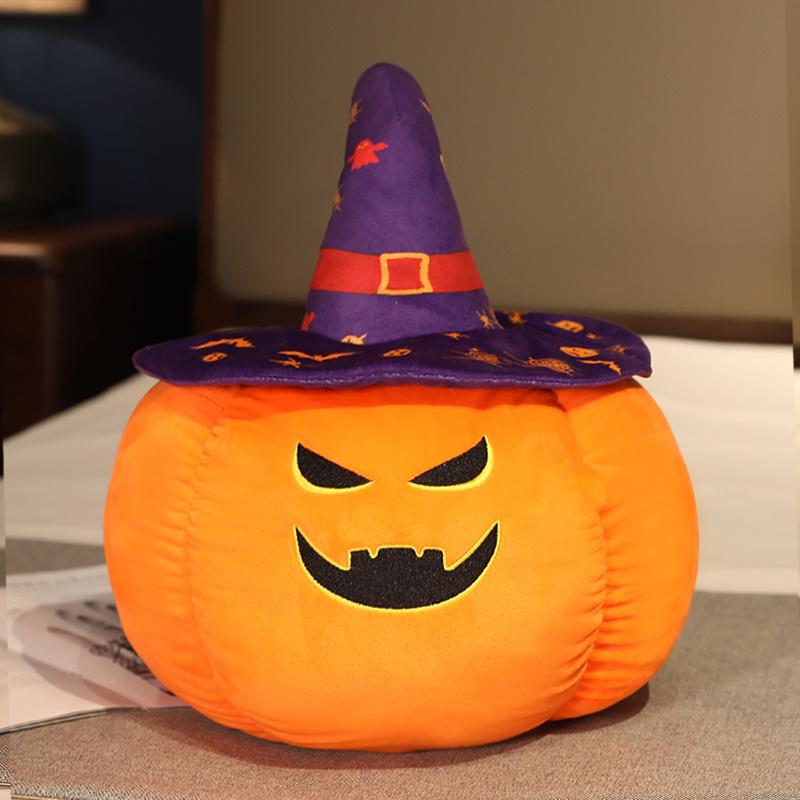 20/35/50 см Творческая Веселая Хэллоуин Тыква Мягкая Кукла Подушка Страшная Волшебная Шляпа Тыква Мягкая Игрушка для Мальчиков Девочек Праздничные Подарки