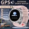 Новые спортивные смарт-часы с GPS, пульсометром, компасом, 1,53-дюймовым AMOLED-экраном, отслеживанием GPS, Bluetooth-звонками, для Android и iOS