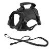 Cat Harness Vest Military Dog Working Training Accessories Tactical Leash with Patch Set for Cats and Small Dogs