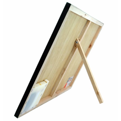 Shinwa Sokutei Wooden Chalkboard, Horizontal B, Construction Name, 450 X 600 Mm, 76956