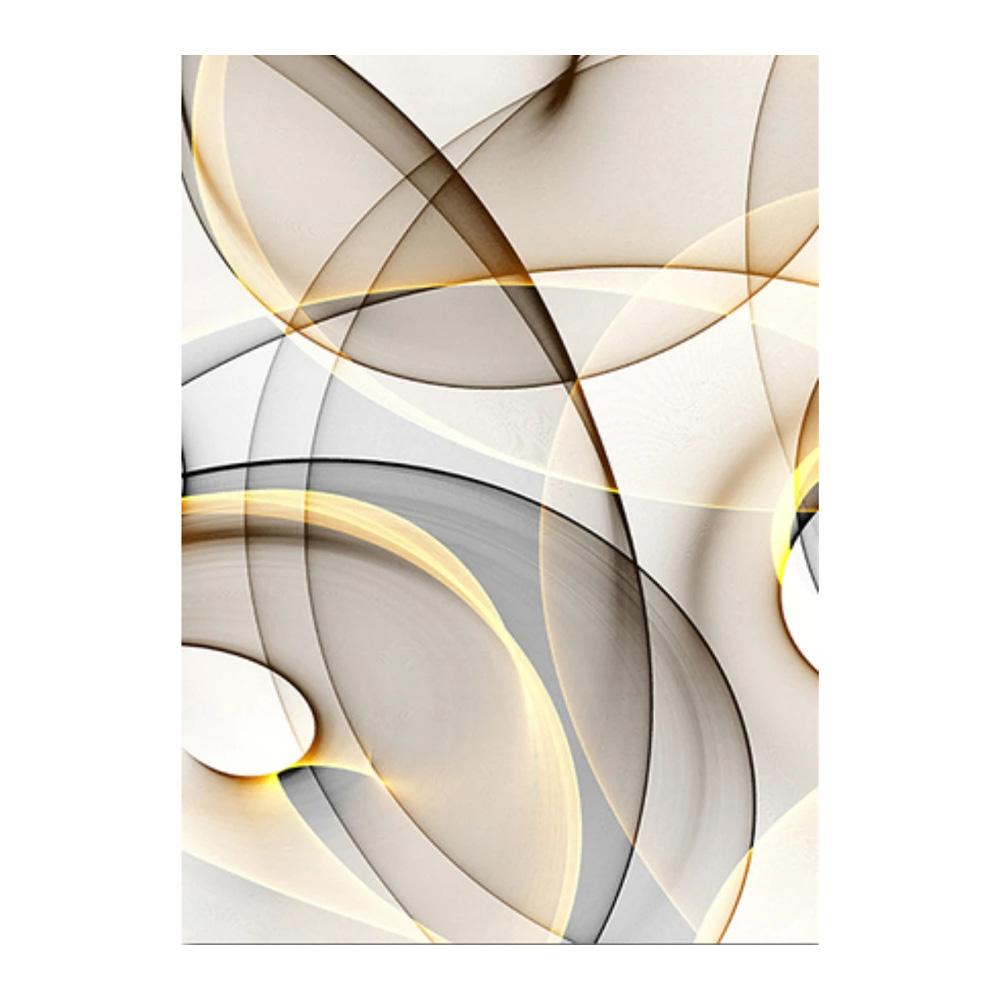 Скандинавский Минимализм Настенное Искусство Абстрактная Черная Золотая Нить HD Масло на Холсте Постеры и Принты Украшение для Дома Гостиной Спальни