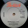 7-дюймовая пластинка UNION - Mainstreet U.S.A. PRTA1458 Портрет 1981 Великобритания Рок Б/У