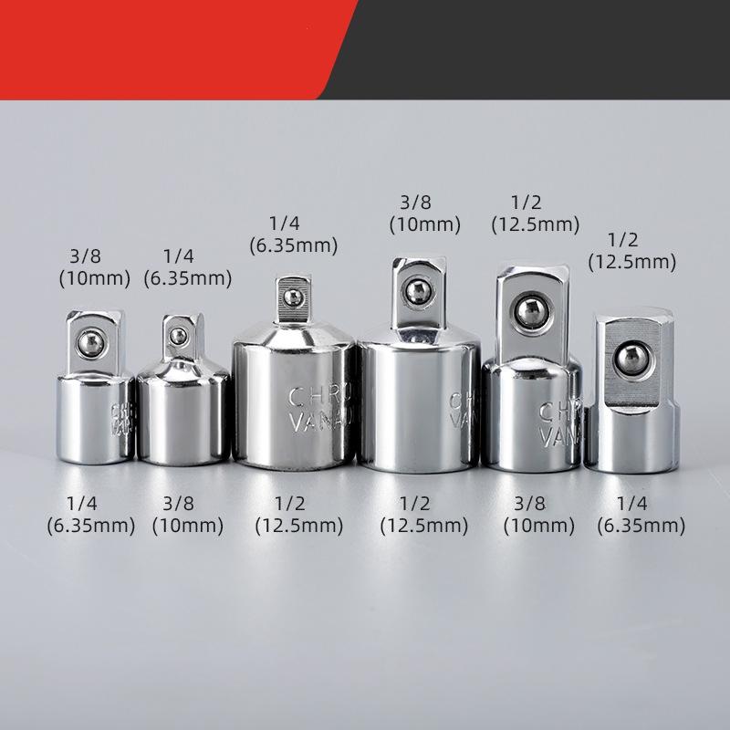 1/2,1/4,3/8 Трещотки Адаптер для торцевого ключа Переходник для торцевого ключа Адаптер для храповой муфты Приводной гаечный ключ Соединительная головка