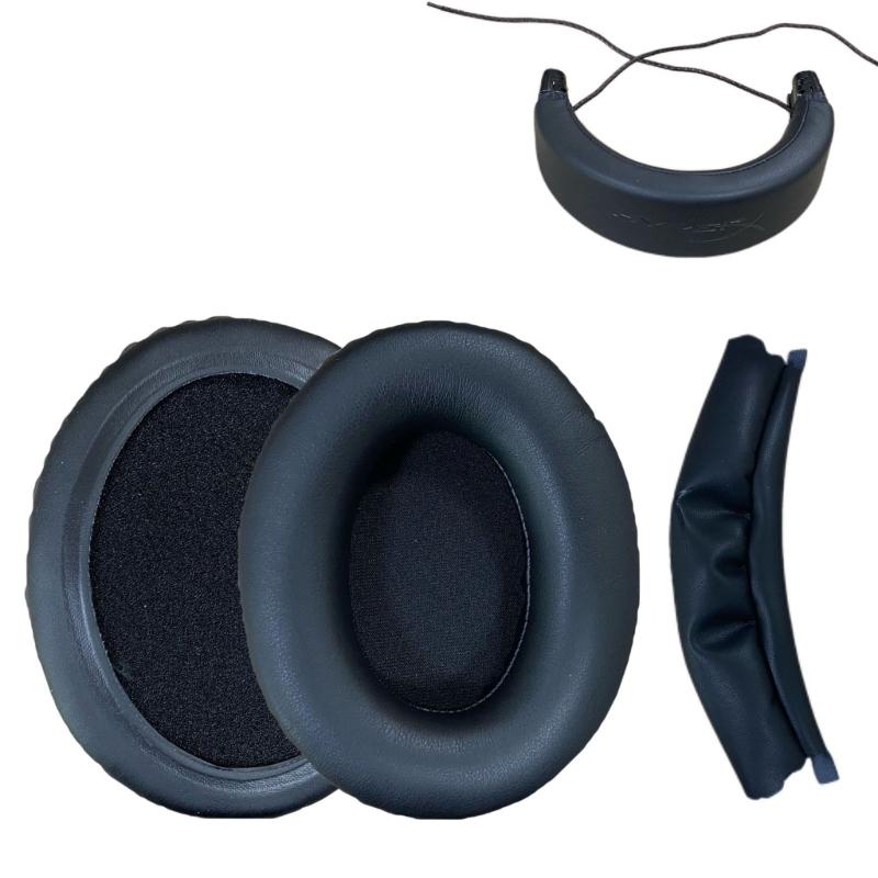 Микрофоны с шумоподавлением Штанга Прочность Амбушюры из белковой кожи Для гарнитур Cloud III Чехол на оголовье Длительное использование