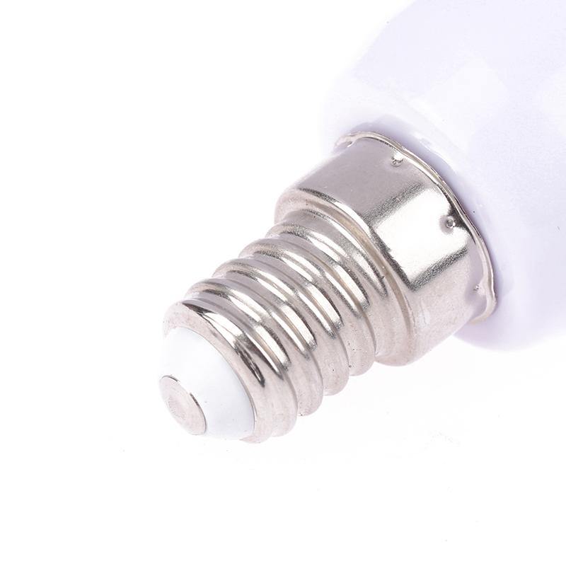 2 шт. E14 в E27 E14-D27 адаптер переходная розетка огнестойкий пластиковый адаптер переходник для лампы адаптер патрона лампы