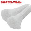 Nylon Cable Ties Adjustable Self-locking Cord Ties Straps Fastening Loop Reusable Plastic Wire Ties For Home Office