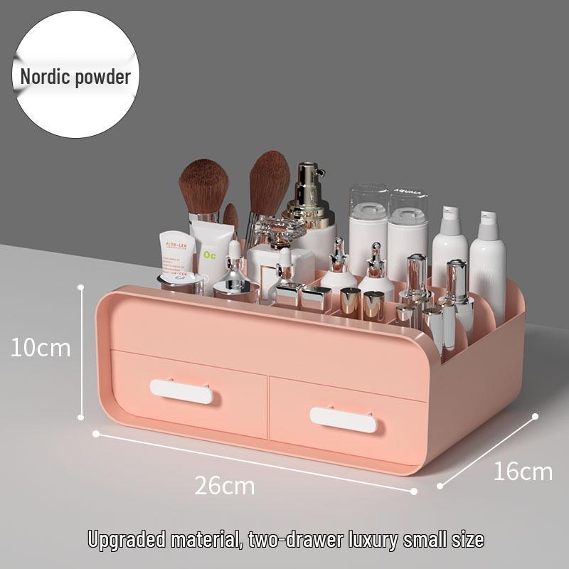 Desktop Cosmetic & Skincare Organizer with Drawers