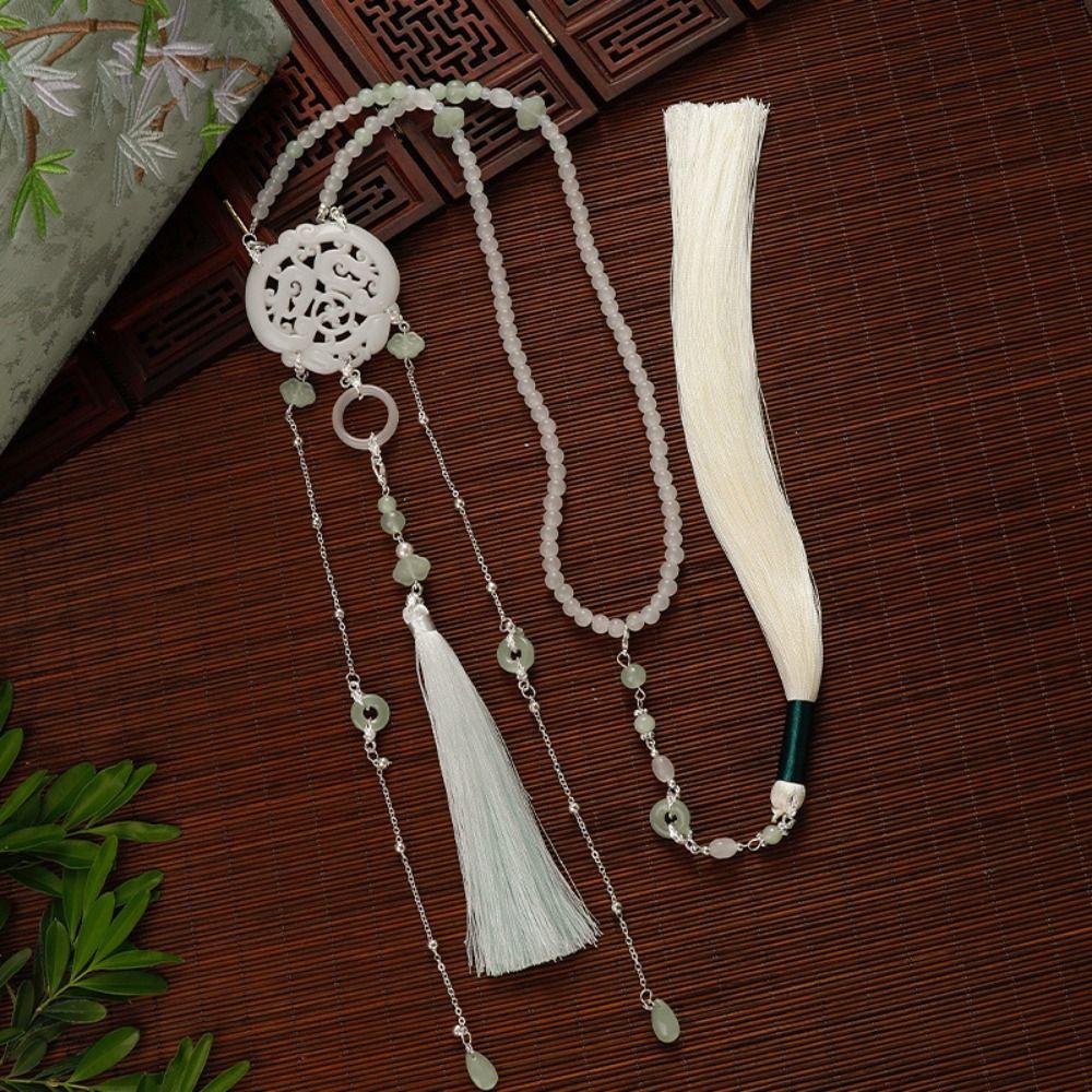 Tang Ming Song Dynasty Hanfu Ruyi Pendant Chinese Style Chinese Necklace Women